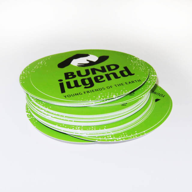 Sticker "BUNDjugend" (rund)