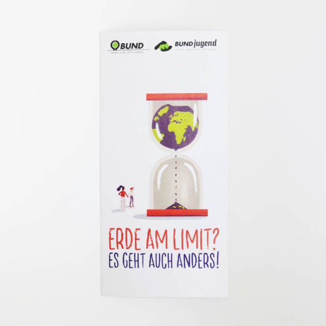 Flyer "Erde am Limit"